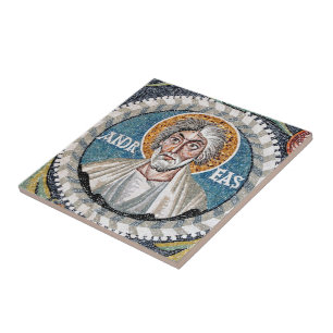 Andrew the Apostle mosaic Ceramic Tile