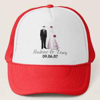 Andrew & Tracy Wedding Trucker Hat