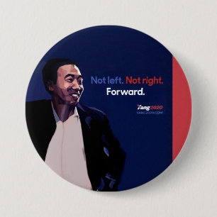 Andrew Yang 2020 7.5 Cm Round Badge