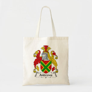 Andrews Coat of Arms Family Crest Tote Bag