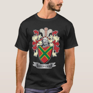 Andrews Family Crest Coat of Arms T-Shirt