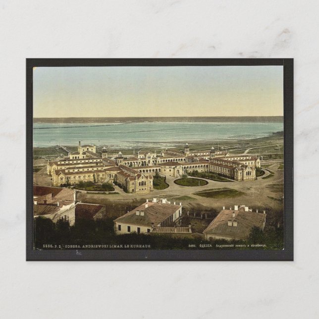 Andrewski Liman, the Kurhaus, Odessa, Russia class Postcard (Front)