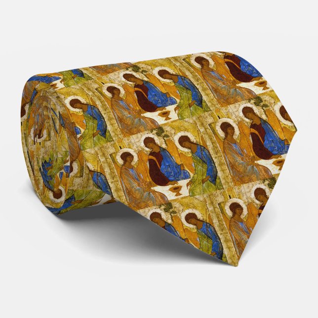 Andrey Rublev , “ Holy Trinity ” Tie (Rolled)