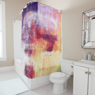 Andria Abstract Shower Curtain