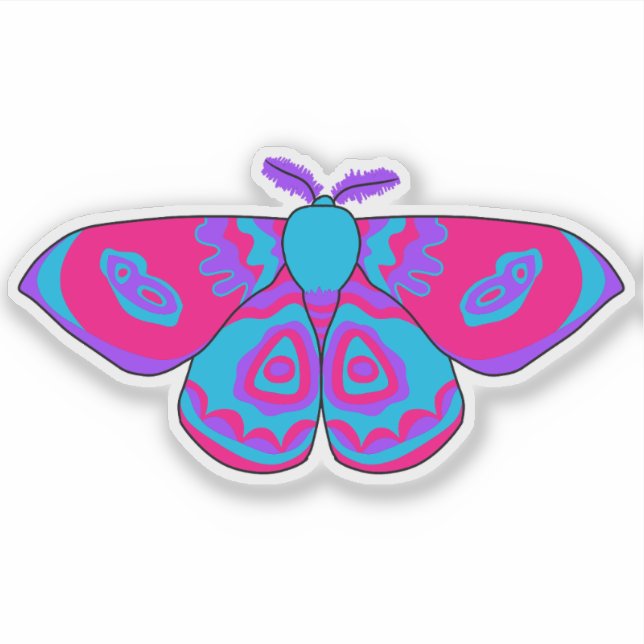 Androgeny Pride Moth (Front)