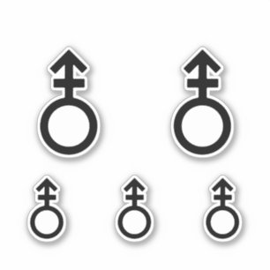 Androgyne Gender Symbol