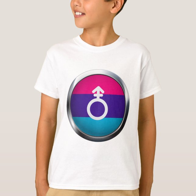 ANDROGYNE MEDALLION T-Shirt (Front)