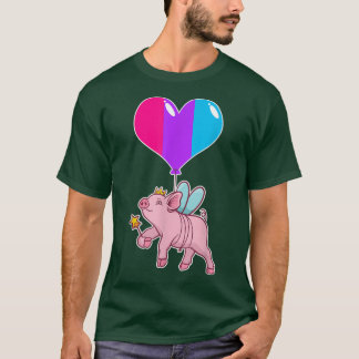 Androgyne Pig Fairy - Nonbinary Gender 169  T-Shirt