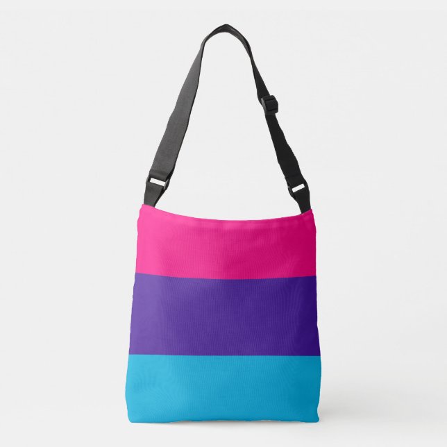 Androgyne Pride Flag Crossbody Bag (Front)