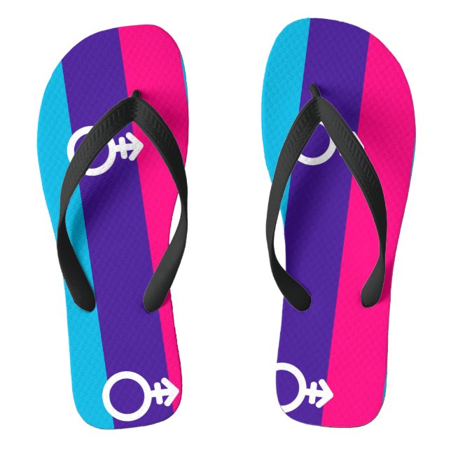Androgyne Pride Thongs (Footbed)