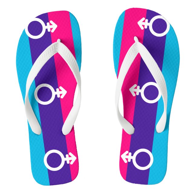Androgyne Pride Thongs (Footbed)