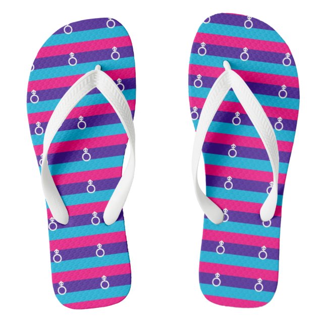 Androgyne Pride Thongs (Footbed)
