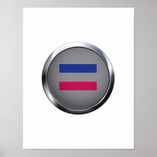 ANDROGYNOUS MEDALLION POSTER