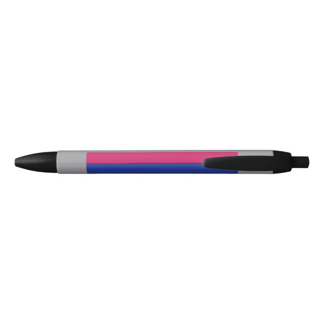 ANDROGYNOUS PRIDE FLAG BLACK INK PEN (Back)