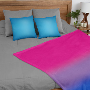 Androgynous Pride Gradient - Gift for Androgynous  Fleece Blanket