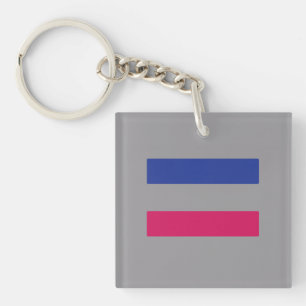 ANDROGYNOUS PRIDE KEY RING