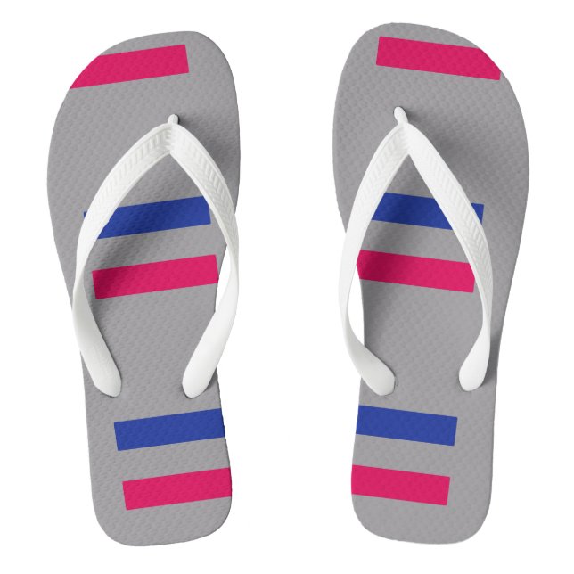 Androgynous Pride Thongs (Footbed)