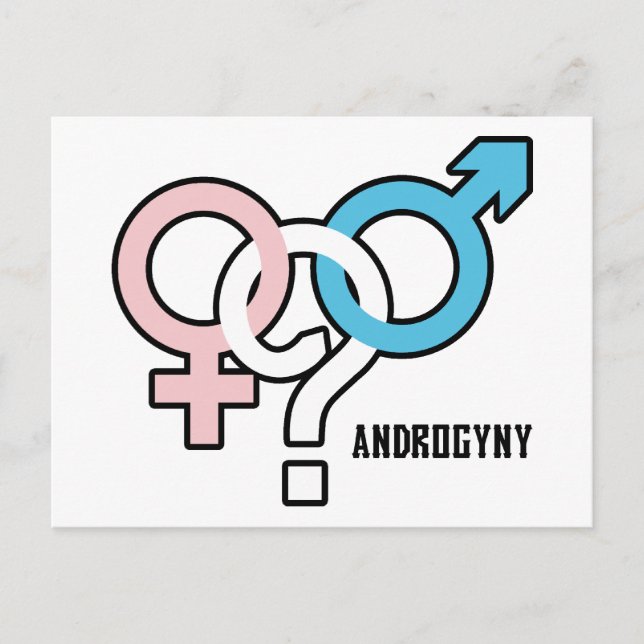 Androgyny Postcard (Front)