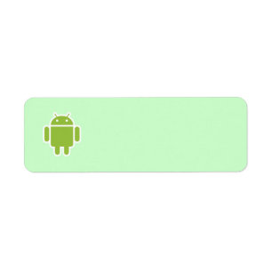 Android address label return address label