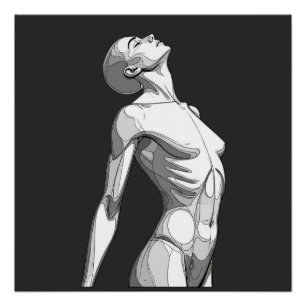 Android Anatomy - High-Definition Glossy Art Poste Poster