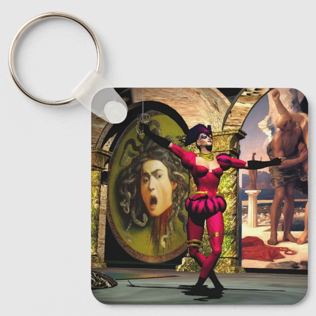 ANDROID BALLET , Science Fiction Key Ring (Front)