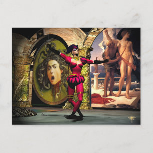 ANDROID BALLET , Science Fiction Postcard