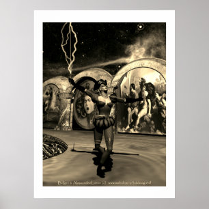 ANDROID BALLET , Science Fiction Poster
