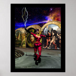 ANDROID BALLET , Science Fiction Poster