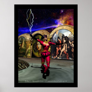 ANDROID BALLET , Science Fiction Poster