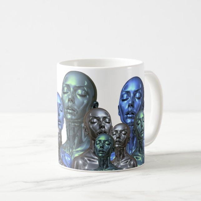 Android Echoes Coffee Mug (Front Right)