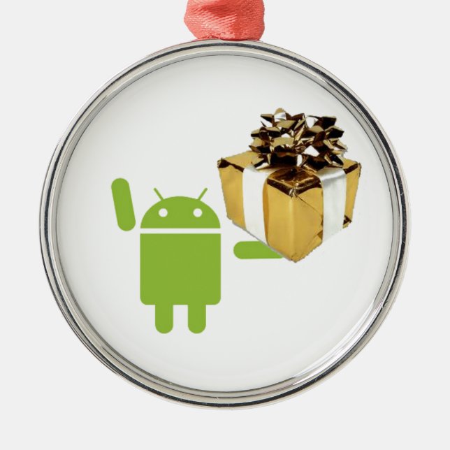 Android Gift Ornament (Front)