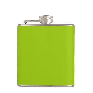 Android Green Colour Ready to Customise if you Hip Flask