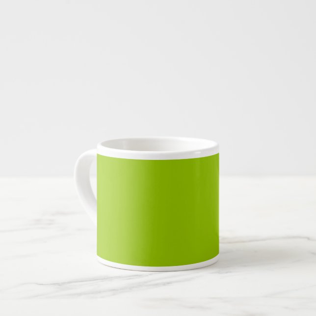 Android Green Colour Ready to Customise if you wan Espresso Cup (Front Left)