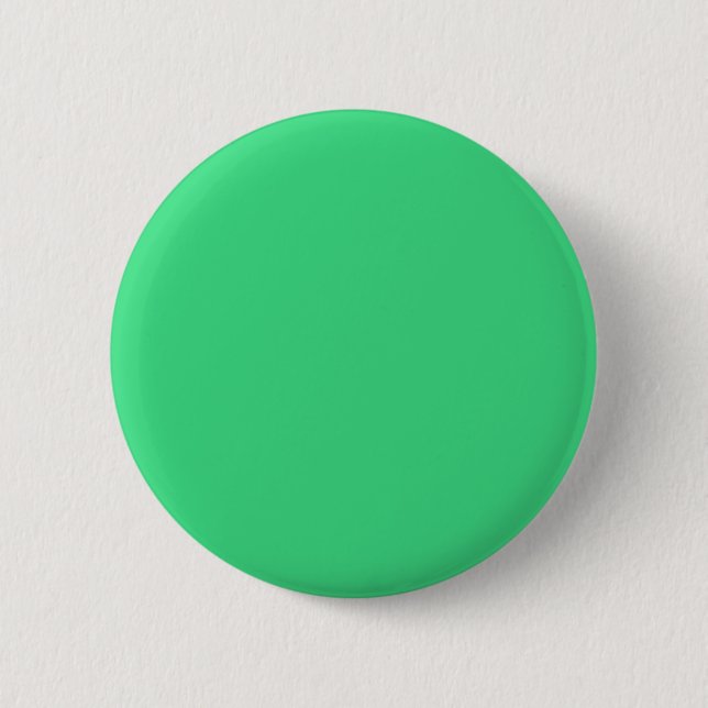 Android green (solid colour)  6 cm round badge (Front)