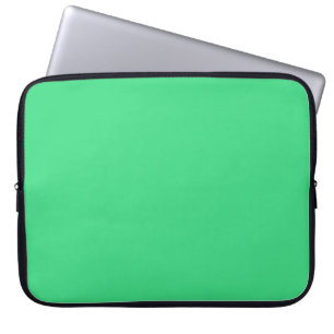 Android green (solid colour) laptop sleeve