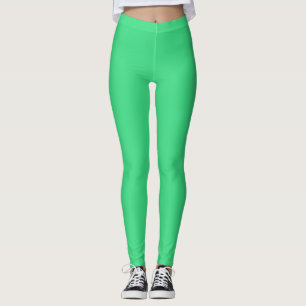 Android green (solid colour) leggings