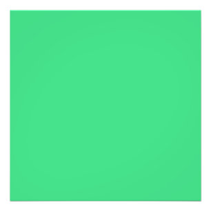 Android green (solid colour)  photo print