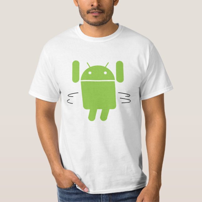 Android hula hoop T-Shirt (Front)