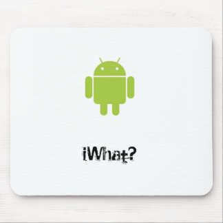 android, iWhat? Mouse Pad
