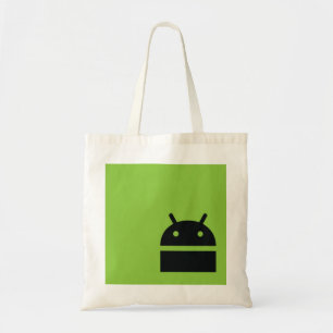 Android Market Shopping Bag - Android Geek Logo