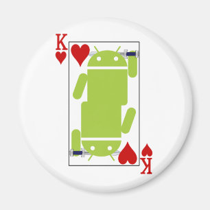 Android of Hearts Magnet