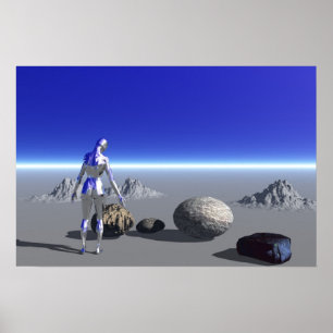 Android on the Blue Planet Poster