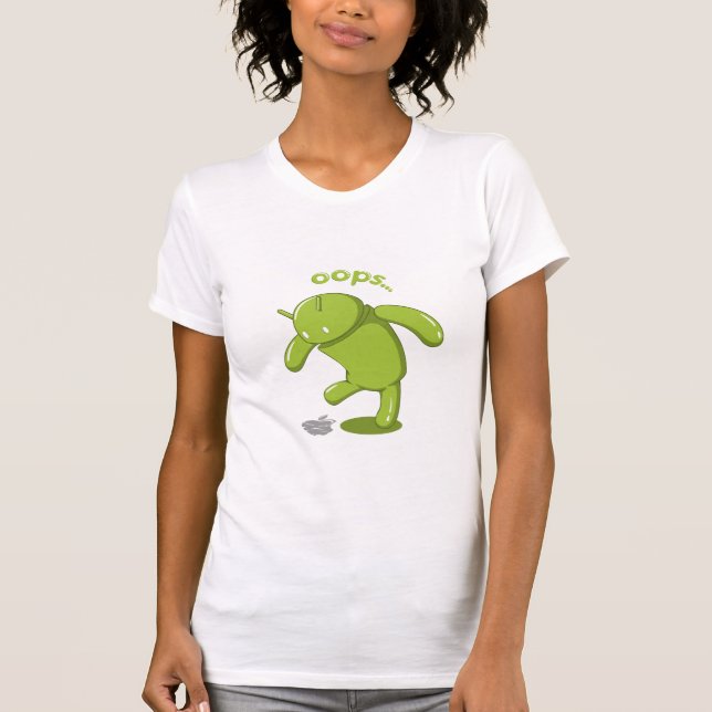 Android Oops (Women) T-Shirt (Front)