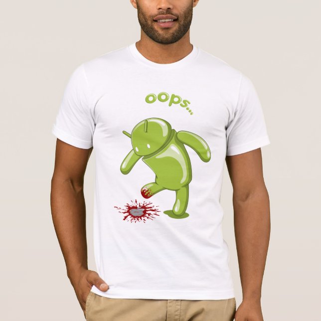 Android Oopss T-Shirt (Front)