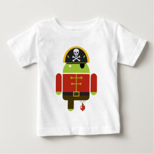 Android Pirate - Andy Baby T-Shirt