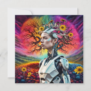 Android Tree Holiday Card