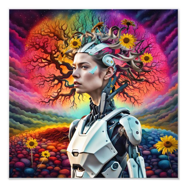 Android Tree Photo Print (Front)