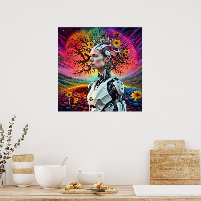 Android Tree Poster (Kitchen)