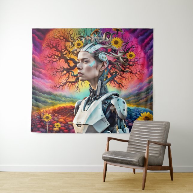 Android Tree Tapestry (In Situ (Horizontal))