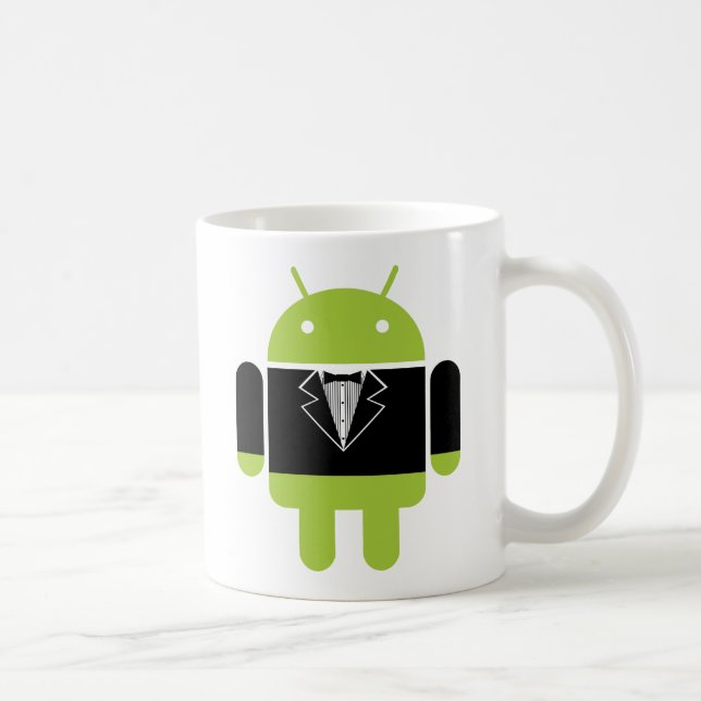 Android Tux Coffee Mug (Right)